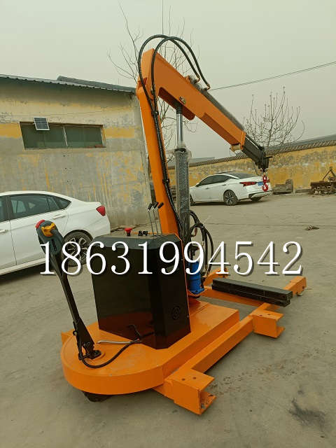 新城区自卸车厢随车吊 自制轮式四不像起重机 四驱平板吊 5吨 贵盛